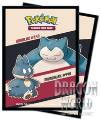 Standard Sleeves - Snorlax/Munchlax - 65CT - PKM